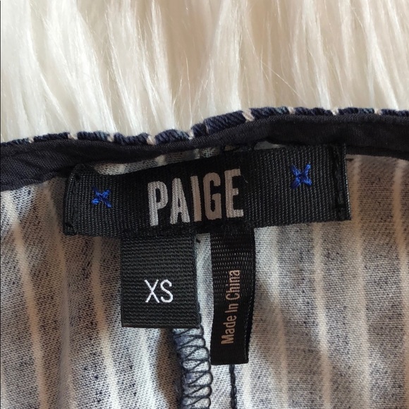 Paige Emma Paradise Striped Denim Jumpsuit - Picture 5 of 8